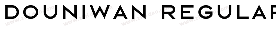 douniwan Regular果体字体转换